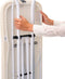 Brabantia Strijkplank B - 124 x 38 cm - Stoomstrijkijzerhouder - Fresh Breeze
