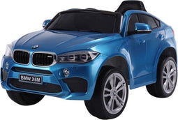 BMW X6M, Rubberen banden, Leder zitje, Kinder Accu Auto - Elektrische Kinderauto - met Afstandsbediening