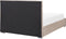 ROUEN - Bed met opbergruimte - Taupe - 140 x 200 cm - Fluweel