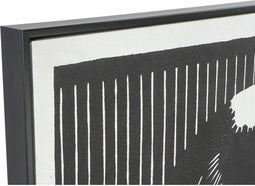 Schilderij DKD Home Decor 83 x 4,5 x 123 cm Papegaai Modern (2 Stuks)