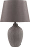 FERGUS - Tafellamp - Bruin - Keramiek