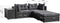 Intimo Bello - Loungeset - Waterbestendig - Antraciet (5-delig)