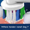 Oral-B 3D White Pro - Opzetborstels met CleanMaximiser Technologie - 8 stuks