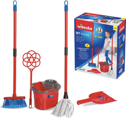 Vileda - Kinder Schoonmaakset - Educatief en interactief - Rood