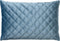 Dutch Decor NIELS - Sierkussen velvet Provincial Blue 40x60 cm - blauw - Inclusief binnenkussen