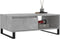 vidaXL - Salontafel - 90x60x35 - cm - bewerkt - hout - betongrijs