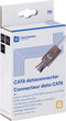 Hirschmann QCRJ45 CAT6 F SHOP Quick Connect krimp connectoren (STP) met doorsteekmontage (vast) - 10 stuks (incl. huls)