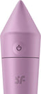 Satisfyer, Bluetooth minivibrator, 'Ultra Power Bullet 8', 14 cm, met app, waterdicht, oplaadbaar, medische siliconen
