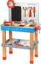 Janod Brico'kids - Werkbank - Magnetische werkbank verstelbaar in hoogte met 40 accessoires - Kleur Brico