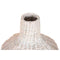 Set van 3 Vazen Home ESPRIT Metaal Natuurlijk 25 x 25 x 80 cm (3 Onderdelen)