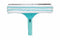 Leifheit Raam- en kozijnwisser 4 in 1 - Click System - 32 cm wisbreedte - Grijs Turquoise Wit Zwart