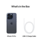 APPLE iPhone 15 Pro - 1 TB - A17 Pro - Titanium Blauw
