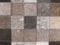 ARMUTLU - Patchwork vloerkleed - Grijs - 160 x 230 cm - Koeienhuid