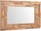 vidaXL - Decoratieve - spiegel - rechthoekig - 120x60 - cm - teakhout