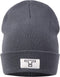 Tenson Lee - Unisex Muts/Beanie - Strak gebreid - Antracithe