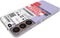 iMoshion Hoesje Geschikt voor Samsung Galaxy S22 Hoesje Siliconen - iMoshion Design hoesje - Meerkleurig / Shipping label