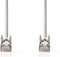 CAT5e Netwerkkabel - S/UTP - RJ45 Male - RJ45 Male - 2.00 m - Rond - LSZH / PVC - Grijs - Polybag