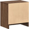 vidaXL - Nachtkastje - met - lade - 39x28x41 - cm - bruin - eikenkleurig