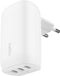 Belkin BoostCharge 67W - 3-Poorts USB-C Wandlader met PPS - Snelladen - Wit