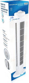 Lifetime Air Torenventilator TF-35A - 78 CM Hoog - 3 Snelheden - 60 dB - Wit