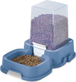 Voerbak kat en hond - Voerautomaat - Voerdispenser - Voerbak - Met Doseringdispenser - (27,4 x 16,6 x 18,3 cm)