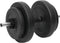 vidaXL - Halterset - met - gewichten - curl - 60 - kg