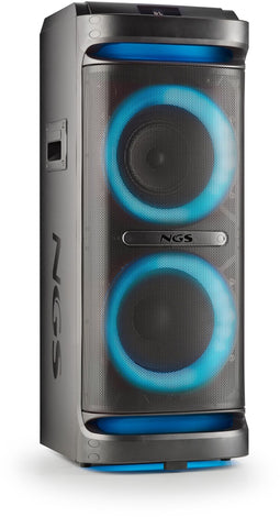 NGS WILD SPACE 2 - Bluetooth-luidspreker - Draagbaar - Zwart