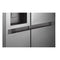 LG GSLC40PYPE - Amerikaanse koelkast - 635 liter - Ice & Water dispenser - Prime Silver