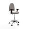 Piqueras y Crespo B2D05RF - Bureaustoel - Hoogteverstelbaar met armleuning - Wit
