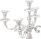 vidaXL - Kaarsenhouder - Zilver - 39x39x60 - cm - Aluminium