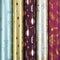 ICELAND Metallic kerstcadeaupapier - 5 rollen - 150 x 70 cm (5 stuks)