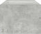 vidaXL - Tv-meubel - met - LED-verlichting - 100X35,5x25 - cm - betongrijs