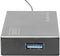 Digitus DA-70240-1 - USB 3.2 Gen 1-hub 4 poorten - Aluminium behuizing Zwart