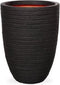 Capi Europe - Vaas elegant laag Row NL - 34x46 - Ivoor - Opening Ø27 - Bloempot voor binnen en buiten - Levenslang garantie - Breukbestendig - 100% Recyclebaar - CO2 Neutraal geproduceerd - KRWI782