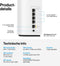 Linksys Velop Pro 7 10G - Meshrouter - WiFi 7 - 275 m² dekking