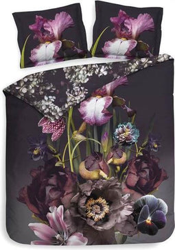 Heckett & Lane Luna - Dekbedovertrek - Tweepersoons - 200x200/220 cm - Forest Purple