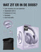 Fresh 'n Rebel Clam 2 - Draadloze over-ear koptelefoon - 80 uur speelduur - Paars