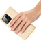 Dux Ducis - Slim bookcase hoes - Geschikt voor iPhone 14 Pro Max - Goud