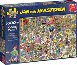 Jan van Haasteren De Speelgoedwinkel - Puzzel 1000 stukjes - Multicolor