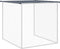 vidaXL - Kippenhok - met - dak - 403x98x90 - cm - gegalvaniseerd - staal - antraciet