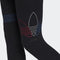 adidas Loungewear Tricolor - Dames Legging - Zacht en comfortabel - Zwart/Wit/Blauw/Rood