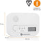 Smartwares FGA-13041 - Koolmonoxidemelder - 10 jaar levensduur - Wit