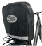 Steco Monkey-Mee - Regenhoes voor rugzakken tot 38L - Waterdicht - Zwart