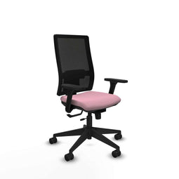 Piqueras y Crespo 3D066N0 - Bureaustoel - Verstelbare hoogte met armleuning - Roze
