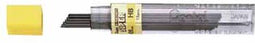 Potloodstift pentel 2b 0.9mm 12st zwart | 12 stuks