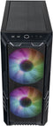 Cooler Master HAF 500 - Tower Behuizing - Hoge luchtstroom met 200mm ARGB-ventilatoren - Zwart