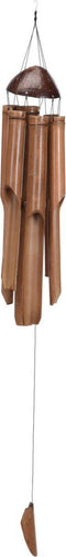 Bamboe windorgel - met koordstopper - 54 cm - windgong - windmobiel - windklok
