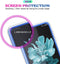 Lunso - Geschikt voor Samsung Galaxy Z Flip4 - Backcover telefoonhoes - Transparant