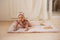 Little Dutch Boxkleed - 75 x 95 cm - Gewatteerd met activiteiten - Roze