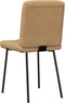 vidaXL - Eetkamerstoelen - 2 - st - fluweel - bruin